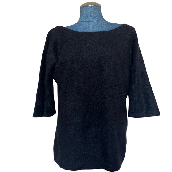 Vintage Angora Cap Sleeve Top - Picture 3 of 3